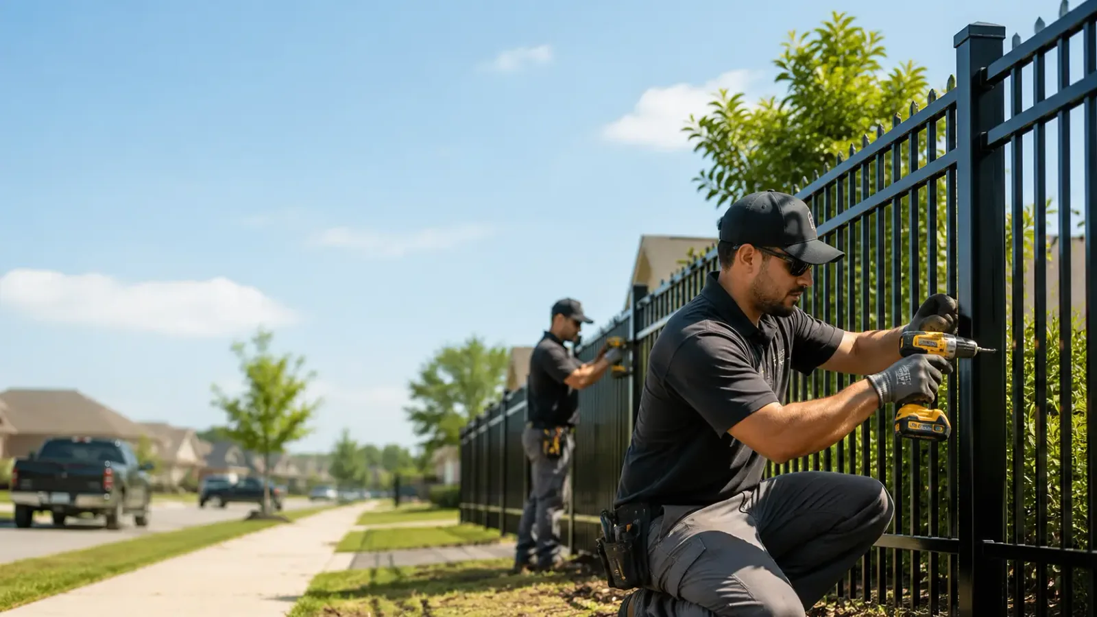 Metal Fence Installation in Wheatland, MO